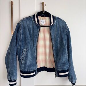 BOG Denim Bomber Jacket